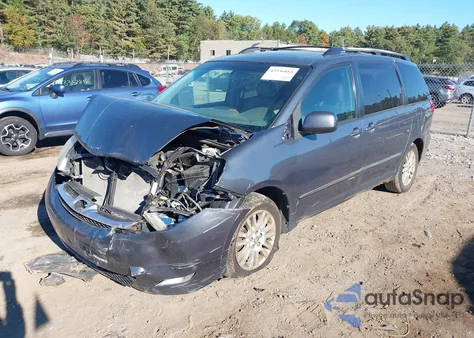 2008 Toyota Sienna Limited from USA, damaged, VIN 5TDBK22C28S012293
